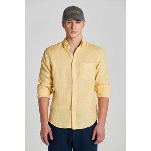 KOŠEĽA GANT REG GMNT DYED LINEN SHIRT žltá S