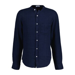 KOŠEĽA GANT REG GMNT DYED LINEN BAND SHIRT modrá M