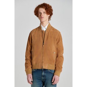 BUNDA GANT SUEDE BOMBER JACKET hnedá M