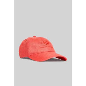 ŠILTOVKA GANT TONAL ARCHIVE SHIELD LINEN CAP ružová None