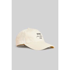 ŠILTOVKA GANT LOGO SCRIPT COTTON TWILL CAP biela None