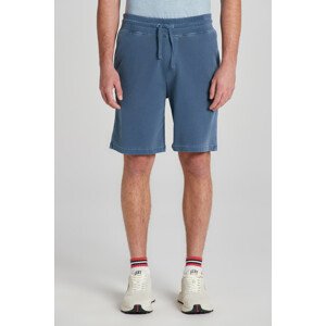 TEPLÁKOVÉ ŠORTKY GANT SUNFADED SHORTS modrá S