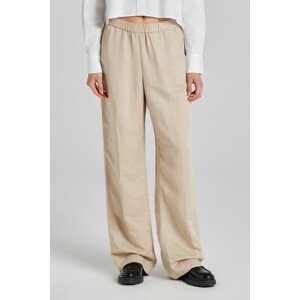 NOHAVICE GANT REL LINEN BLEND PULL ON PANTS žltá 44