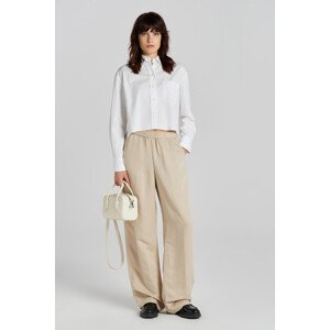 NOHAVICE GANT REL LINEN BLEND PULL ON PANTS žltá 46