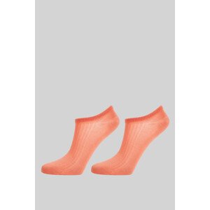 PONOŽKY GANT LYOCELL RIB LOW CUT SOCKS 2-PACK ružová 36/38