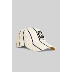 ŠILTOVKA GANT GANT VARSITY STRIPED CAP biela None