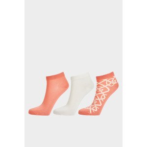 PONOŽKY 3-PACK GANT G PATTERN ANKLE SOCKS 3-PACK ružová 36/38