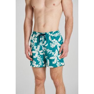 PLAVKY GANT PALM LEI PRINT SWIM SHORTS modrá 5XL