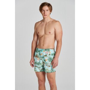 PLAVKY GANT HAWAII PRINT SWIM SHORTS modrá XXL