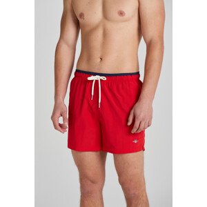 PLAVKY GANT SHIELD SWIM SHORTS červená XXXL