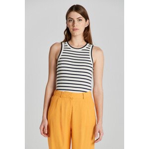 TRIČKO GANT STRIPED TANK TOP biela XXS