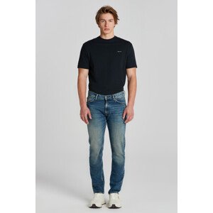 DŽÍNSY GANT SLIM VINTAGE WASH JEANS modrá 40/34