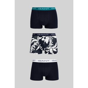 SPODNÁ BIELIZEŇ GANT PALM LEI PRINT TRUNK 3-PACK modrá L