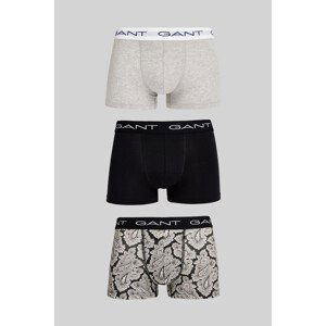 SPODNÁ BIELIZEŇ GANT PAISLEY PRINT TRUNK 3-PACK čierna S