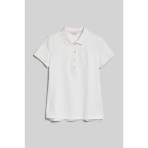 POLOKOŠEĽA GANT CONTRAST COLLAR SS PIQUE POLO biela S