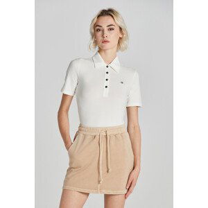 POLOKOŠEĽA GANT SLIM COT/ELA SS POLO biela XS