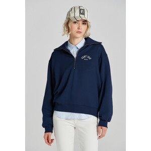 MIKINA GANT ARCH HALF ZIP SWEAT modrá S