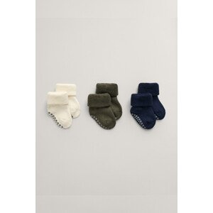 PONOŽKY 3-PACK GANT SOCKS 3-PACK zelená 10/12