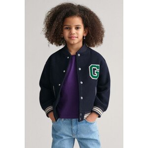 BUNDA GANT WOOL VARSITY JACKET modrá 110/116