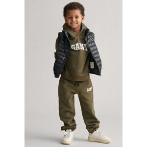 VESTA GANT SHINY LIGHT PADDED DOWN VEST BLACK