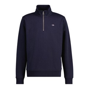 MIKINA GANT SHIELD HALF ZIP SWEATSHIRT modrá 134/140