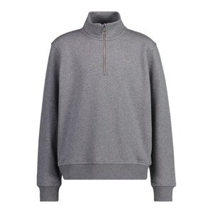 MIKINA GANT SHIELD HALF ZIP SWEATSHIRT šedá 134/140