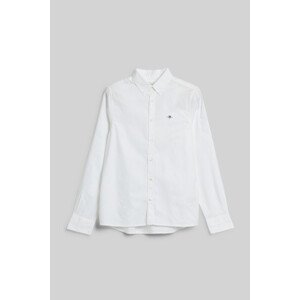 KOŠEĽA GANT SHIELD OXFORD BD SHIRT biela 134/140