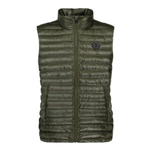 VESTA GANT SHINY LIGHT PADDED DOWN VEST JUNIPER GREEN