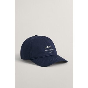 ŠILTOVKA GANT GRAPHIC SCRIPT COTTON TWILL CAP modrá S/M