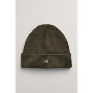 ČAPICA GANT SHIELD COTTON BEANIE zelená S/M