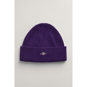 ČAPICA GANT SHIELD COTTON BEANIE fialová S/M