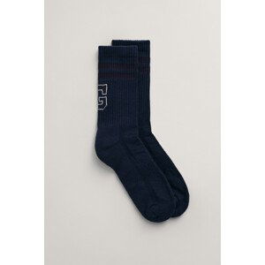 PONOŽKY GANT G GRAPHIC SPORT SOCKS modrá 31/33