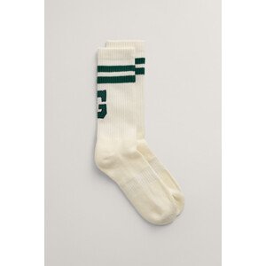 PONOŽKY GANT G GRAPHIC SPORT SOCKS biela 34/36