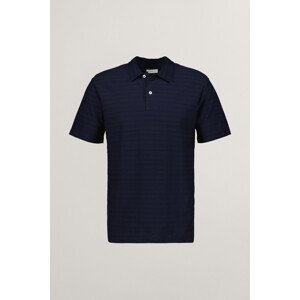 POLOKOŠEĽA GANT TEXTURED POLO modrá L