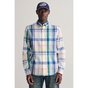 KOŠEĽA GANT REG SEERSUCKER MADRAS SHIRT biela M