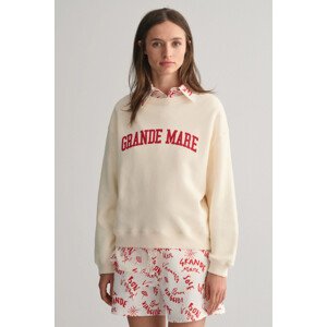 MIKINA GANT GRANDE MARE C-NECK SWEAT biela XXS