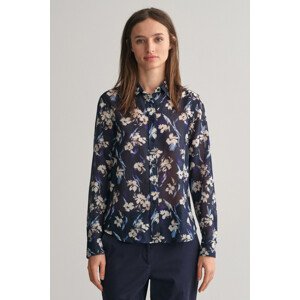 KOŠEĽA GANT REG FLORAL PRINT COTTON SILK SILK modrá 34