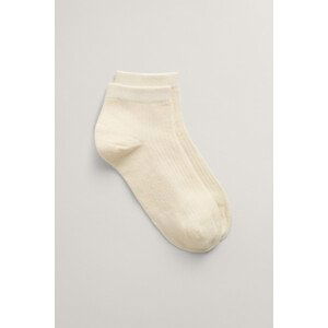 PONOŽKY GANT LYOCELL ANKLE RIB SOCKS biela 39/41