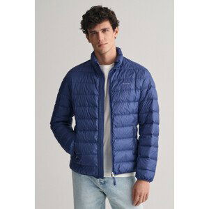 BUNDA GANT LIGHT DOWN JACKET modrá XXXL