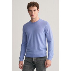 SVETER GANT EXTRAFINE MERINO WOOL C-NECK modrá S