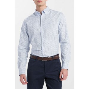 KOŠEĽA GANT O1. MICRO PRINT SLIM BD modrá XXXL