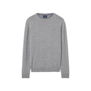 SVETER GANT O1. WOOL CASHMERE CREW šedá S