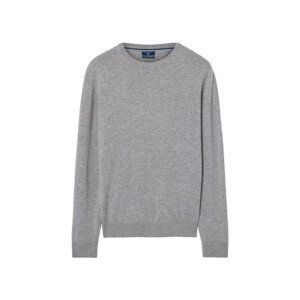 SVETER GANT O1. WOOL CASHMERE CREW šedá XXL