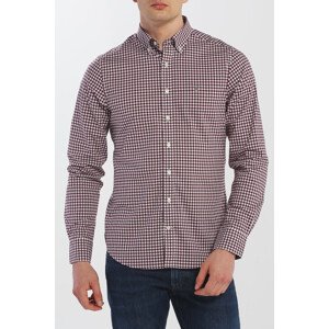 KOŠEĽA GANT THE BROADCLOTH GINGHAM REG BD červená M