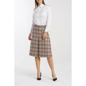 SUKŇA GANT D1. WASHABLE STRETCH WOOL SKIRT hnedá 34