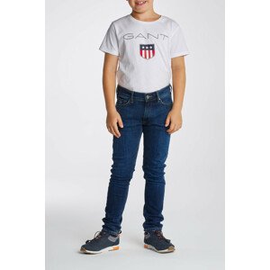 DŽÍNSY GANT SLIM JEANS modrá 158/164