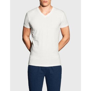 SPODNÁ BIELIZEŇ GANT V-NECK T-SHIRT PREMIUM COTTON biela XL