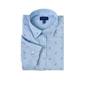 KOŠEĽA GANT D1. PAISLEY OXFORD SHIRT modrá 42