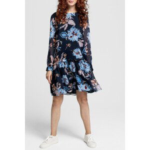 ŠATY GANT D1. MARINE PAISLEY CHIFFON DRESS modrá 36