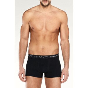 Spodná bielizeň 3-PACK STRETCH COTTON TRUNKS čierna XL